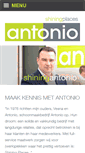 Mobile Screenshot of antonio.nl